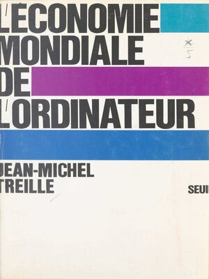cover image of L'économie mondiale de l'ordinateur